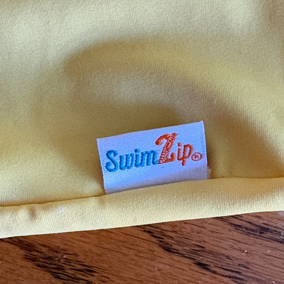 Bright Yellow Kids Swim Rashguard - Picture 2 of 4